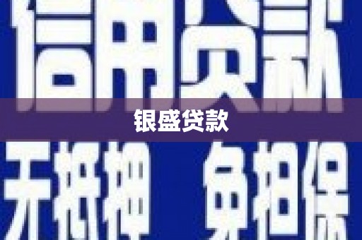 开化银盛贷款