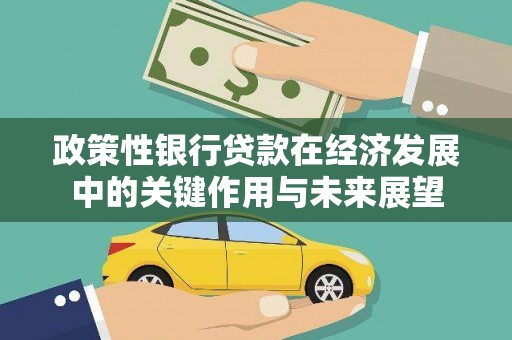 开化政策性银行贷款在经济发展中的关键作用与未来展望