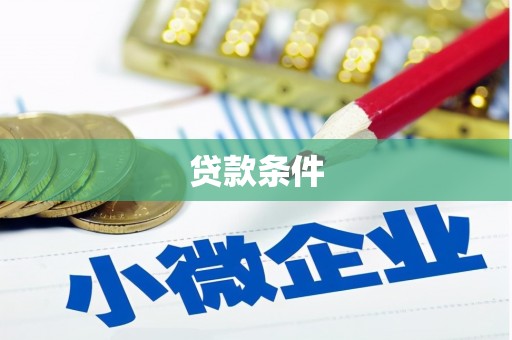 开化贷款条件