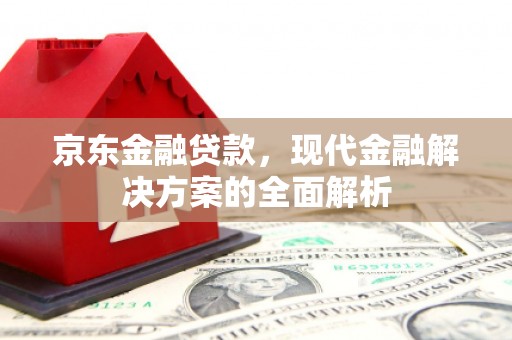 开化京东金融贷款，现代金融解决方案的全面解析