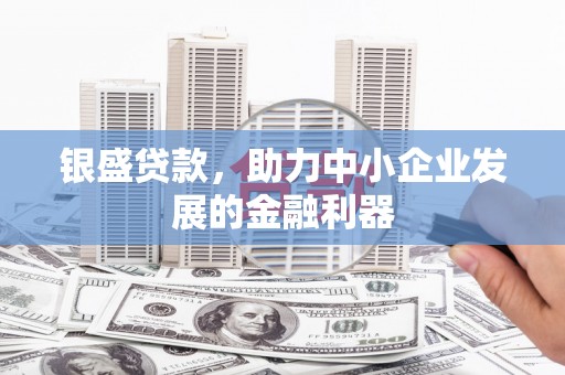 开化银盛贷款，助力中小企业发展的金融利器