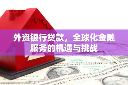 开化外资银行贷款，全球化金融服务的机遇与挑战