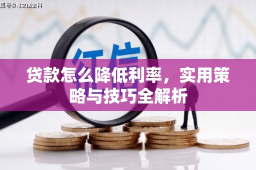 开化贷款怎么降低利率，实用策略与技巧全解析