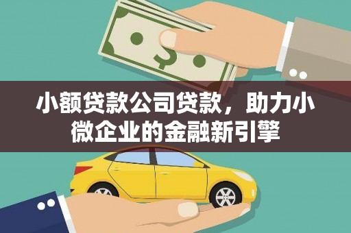 开化小额贷款公司贷款，助力小微企业的金融新引擎