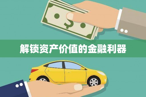 开化解锁资产价值的金融利器